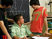 Twink spanking erect penis and xxx teen with abnormal dick at Teach Twinks
